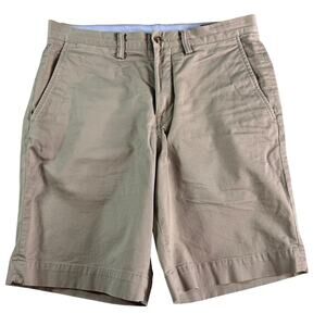 Polo Ralph Lauren Chino Shorts Mens 31 Khaki Stretch Classic Fit Cotton